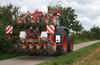 Unicorn 12 rows transport position Unicorn 12 rows transport position