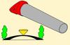 Spreading pattern using band spreading spout Spreading pattern using band spreading spout