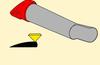 Spreading pattern using a-symmetrical spreading spout Spreading pattern using a-symmetrical spreading spout